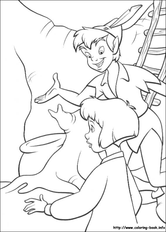 Peter Pan 2 coloring picture
